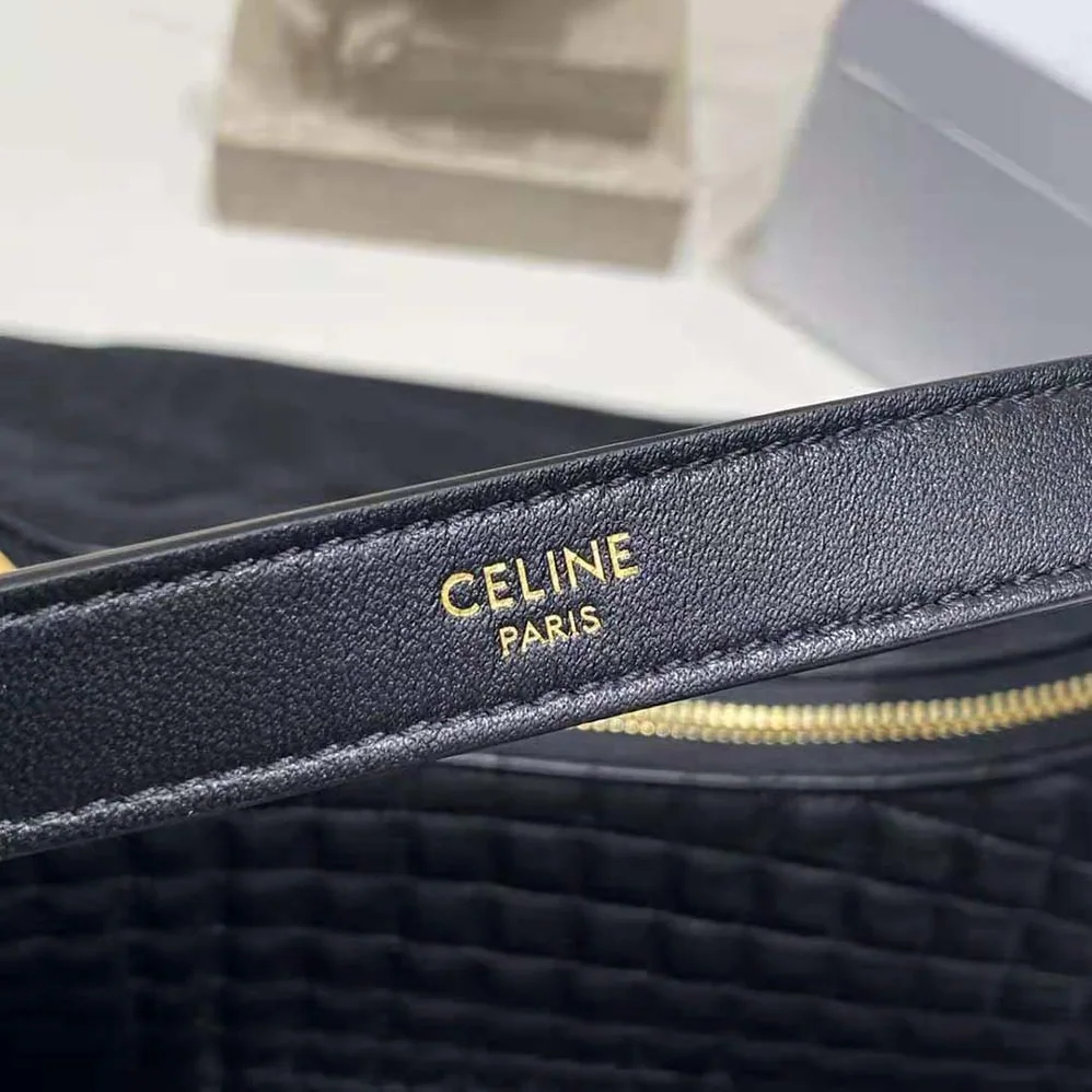 Celine AVA Bag in Quilted Lambskin for Women in Black Celine AVA Bag in Quilted Lambskin for Women in Black