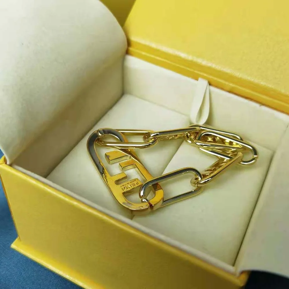Fendi Olock Bracelet Gold for Women in Colored Fendi Olock Bracelet Gold for Women in Colored