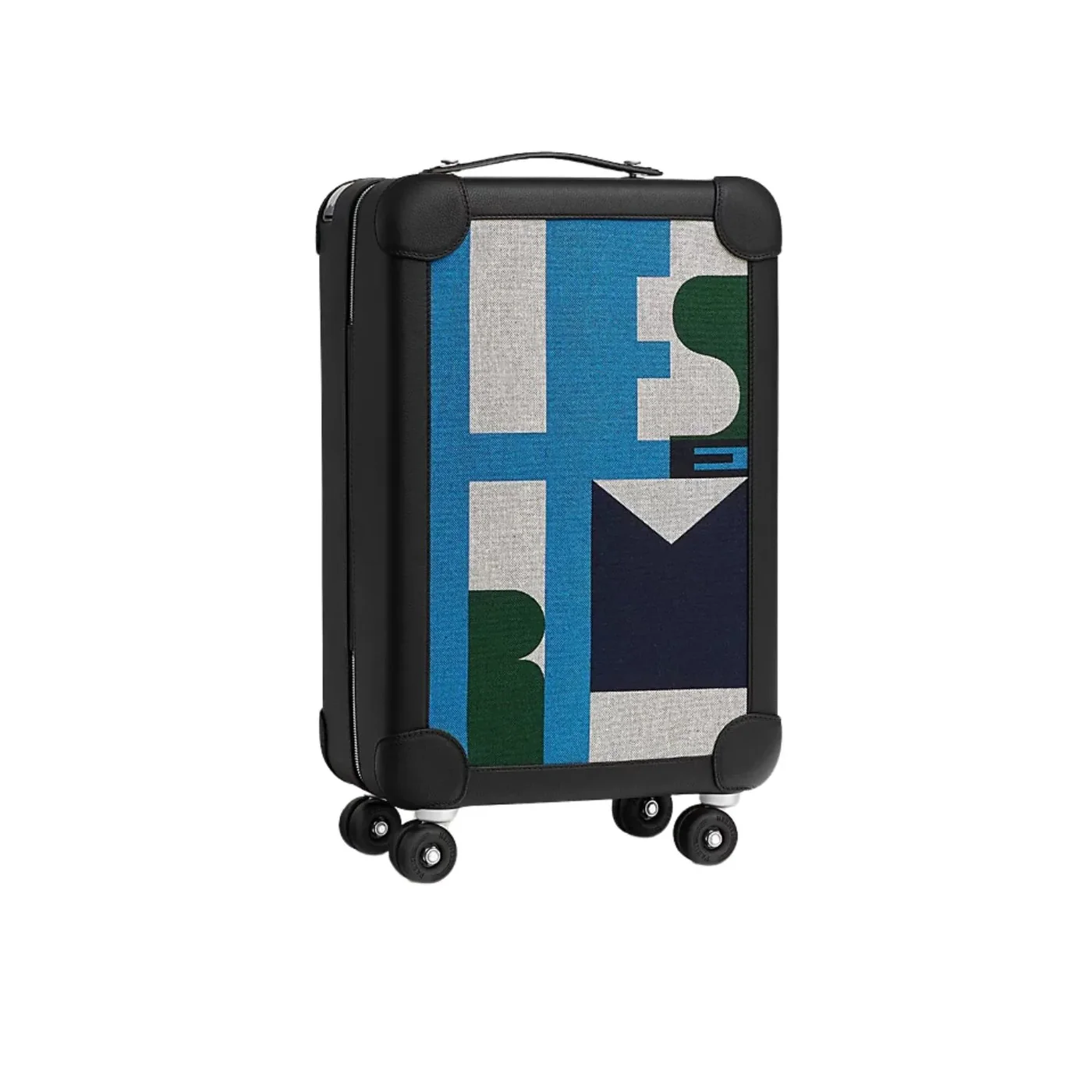 Hermes R.M.S Cabin Suitcase Blue Noir /