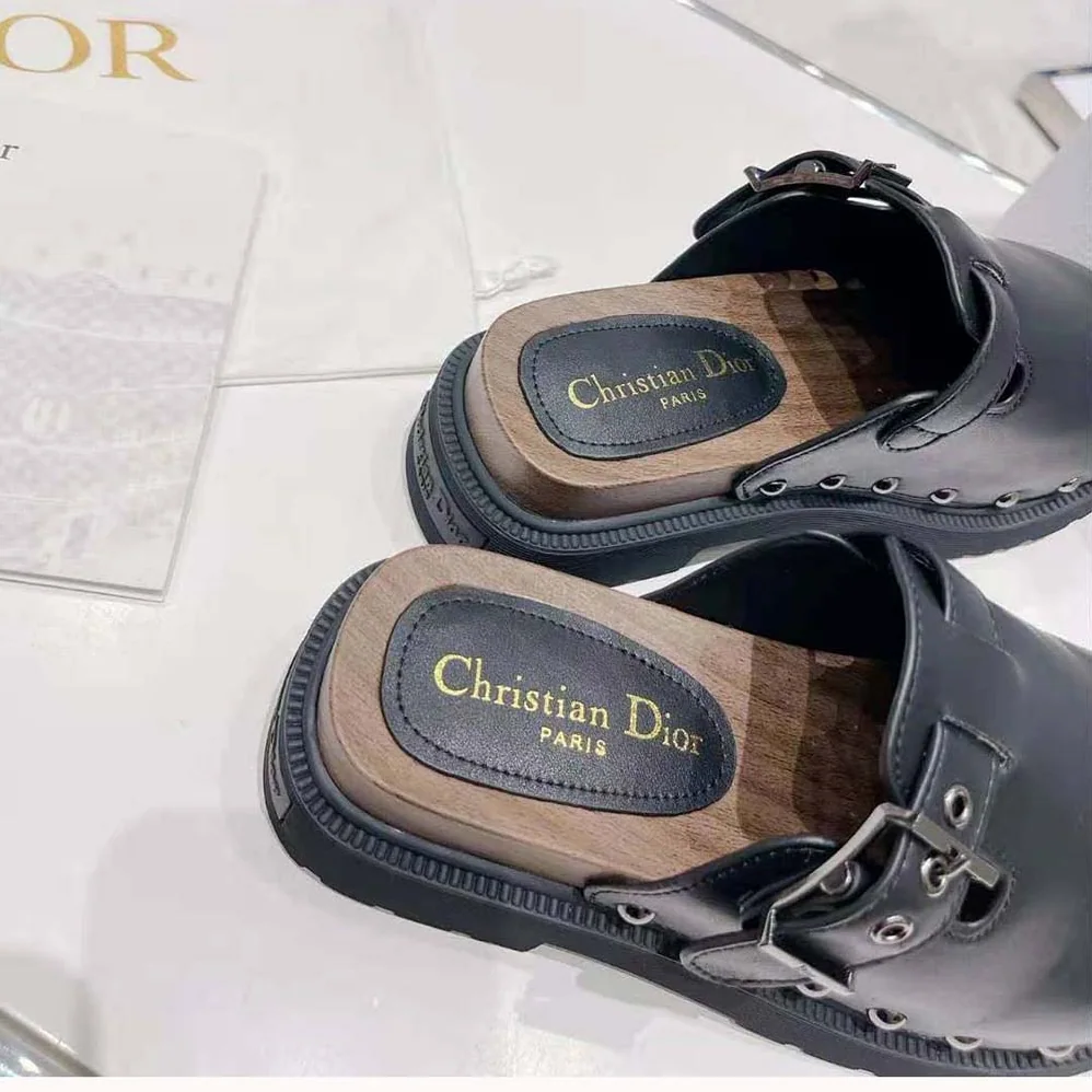 Dior Diorquake Clog Black Calfskin for Women Dior Diorquake Clog Black Calfskin for Women