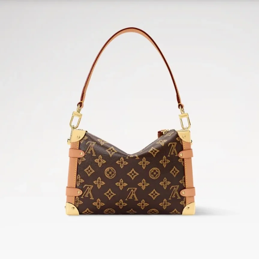 Louis Vuitton Side Trunk MM Monogram Origine Ebène /
