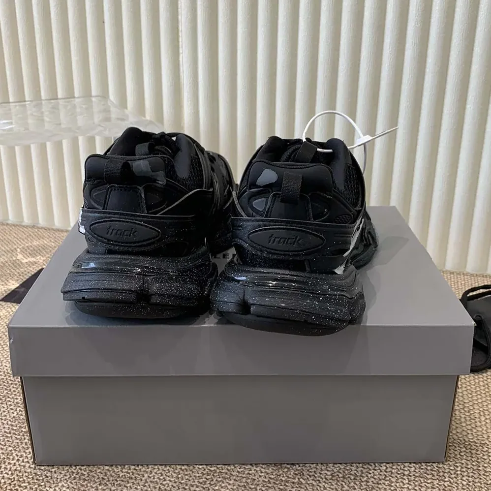 Balenciaga Track Signature Sneaker in Black and White for Unisex Balenciaga Track Signature Sneaker in Black and White for Unisex