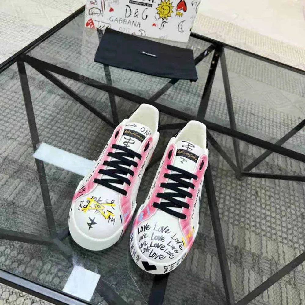 Dolce Gabbana D&G Limited Edition Portofino Sneakers for Unisex Dolce Gabbana D&G Limited Edition Portofino Sneakers for Unisex