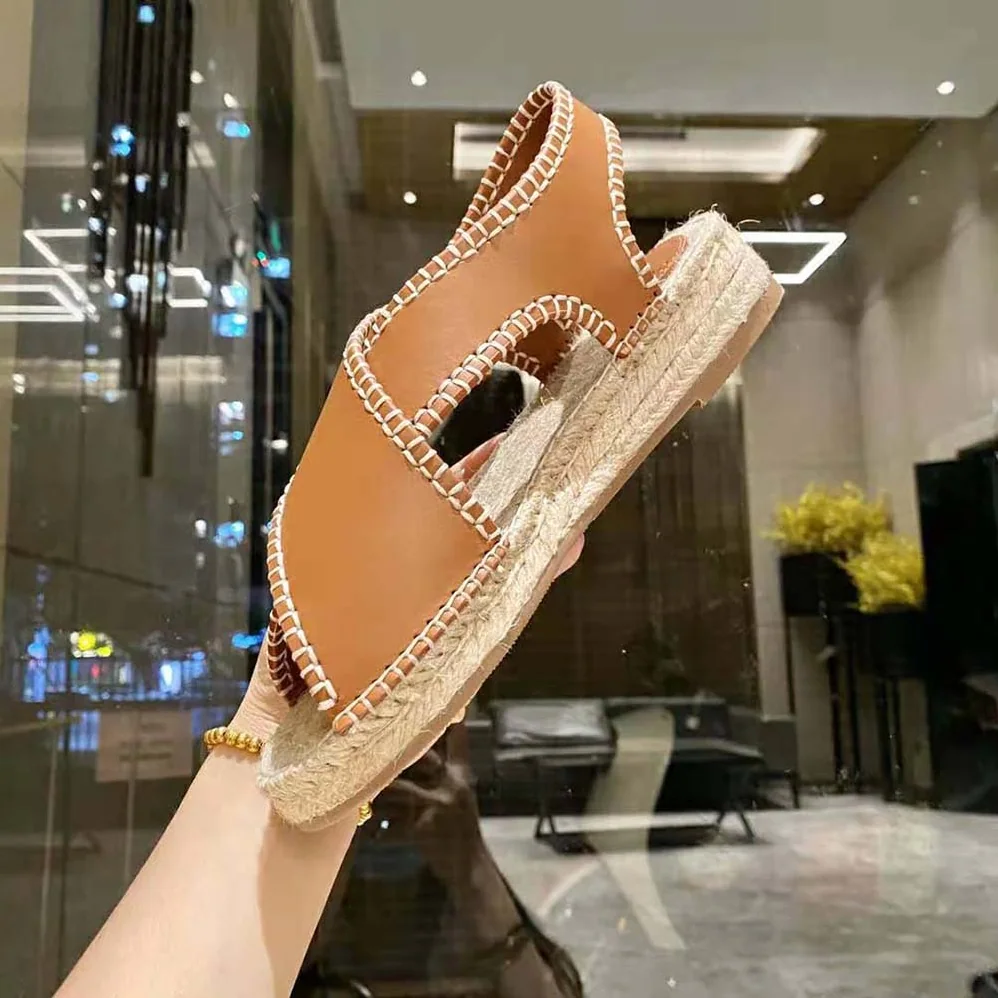 Chloe Lucinda Flat Espadrille for Women in Brown Chloe Lucinda Flat Espadrille for Women in Brown