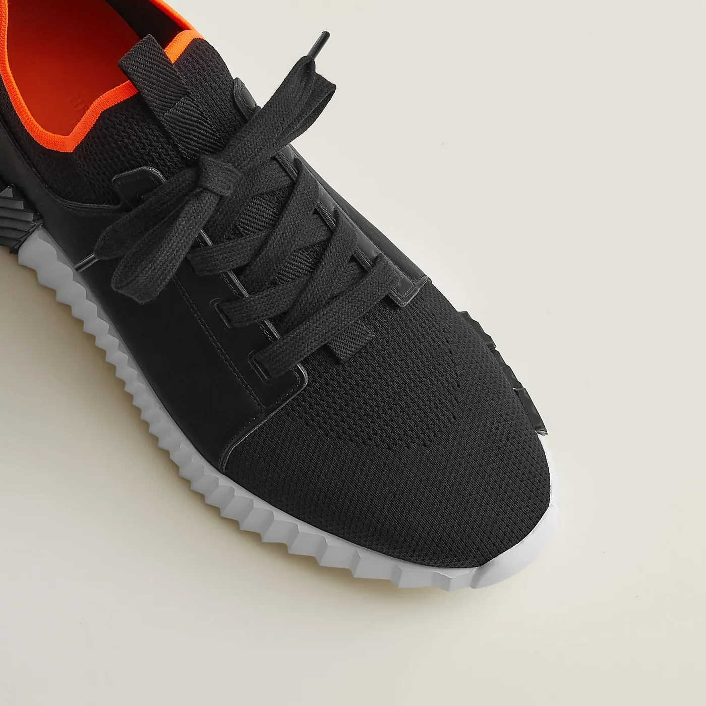 Hermes Depart Slip in On Sneakers Noir