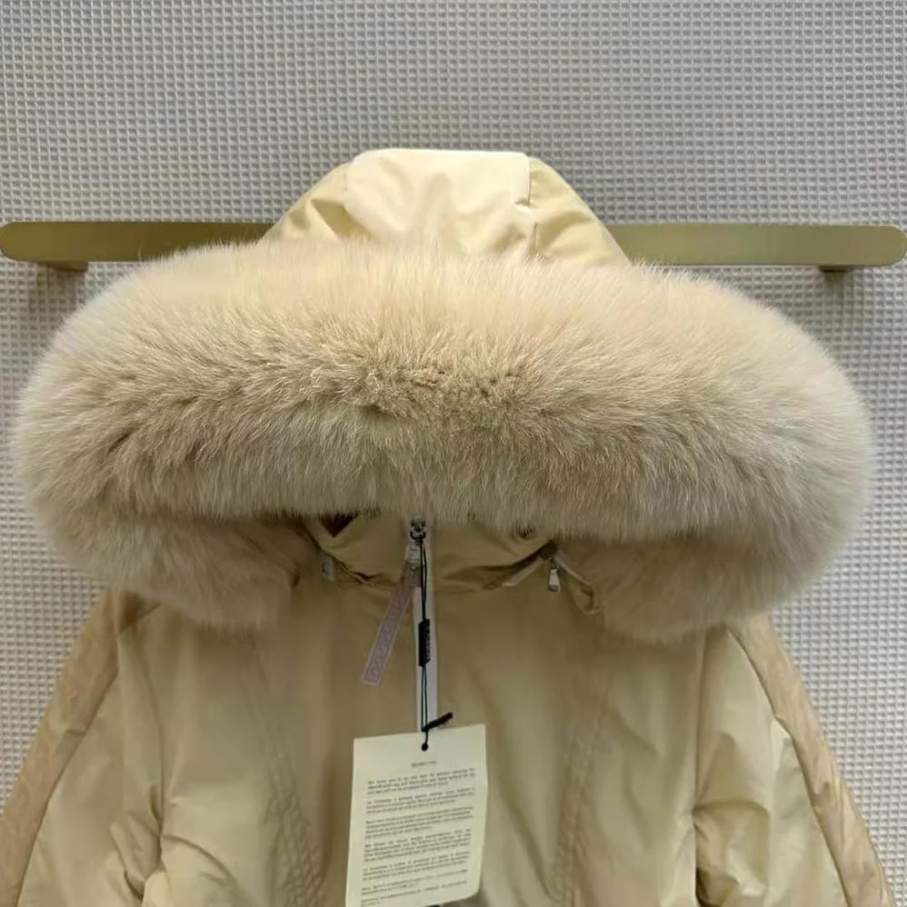 Fendi Ski Jacket in White Nylon for Women