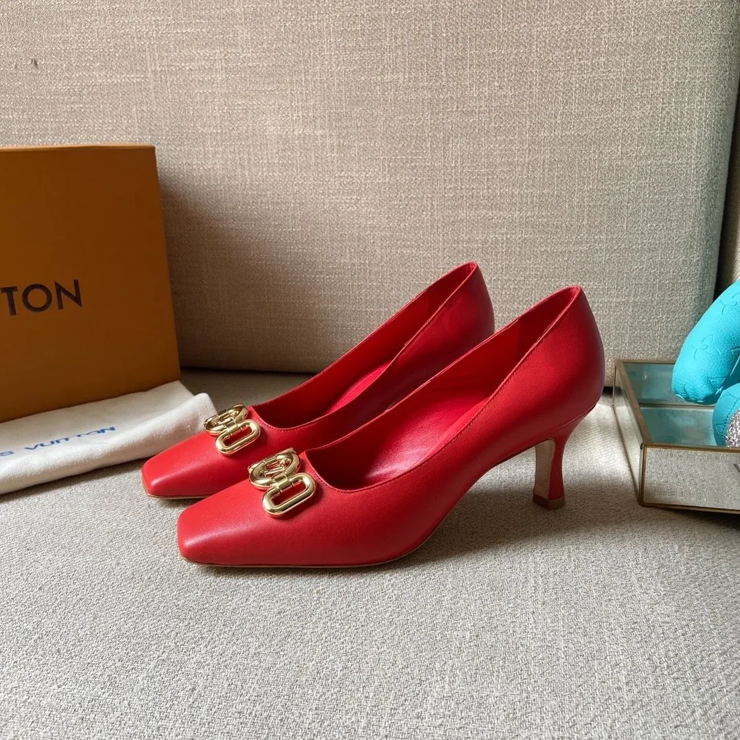 Louis Vuitton Rotary Pump Red for Women