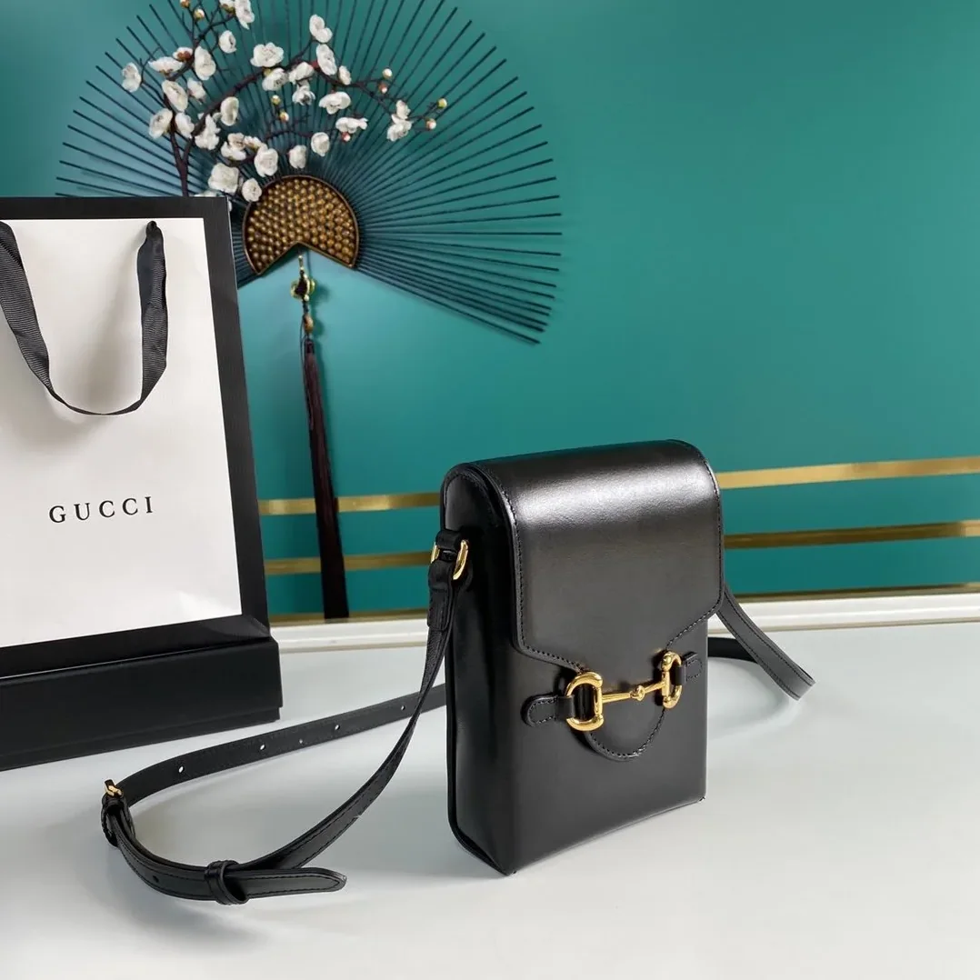 Gucci Horsebit 1955 Mini Bag Black Gucci Horsebit 1955 Mini Bag Black