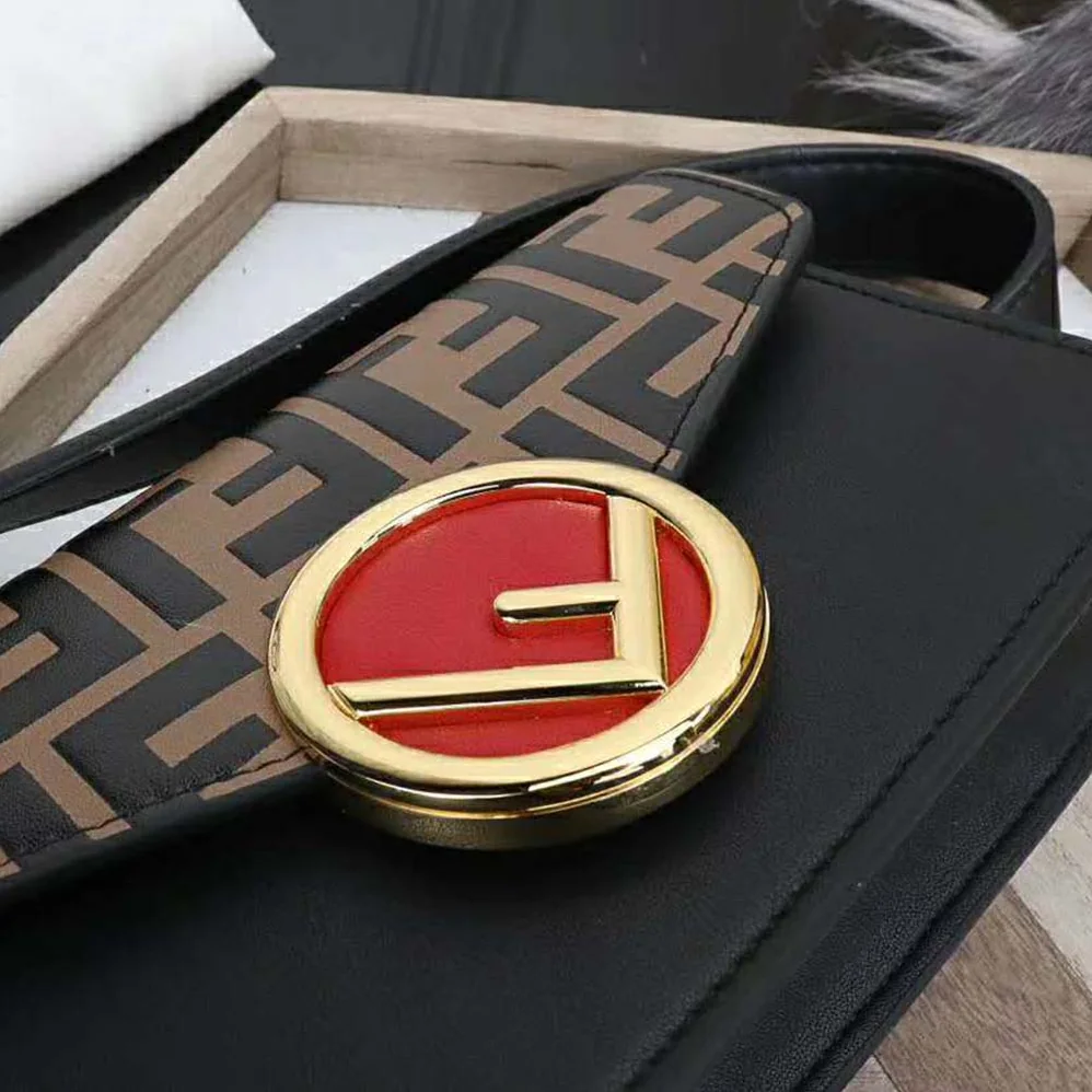 Fendi Belt Bag in Calf Leather for Women in Brown