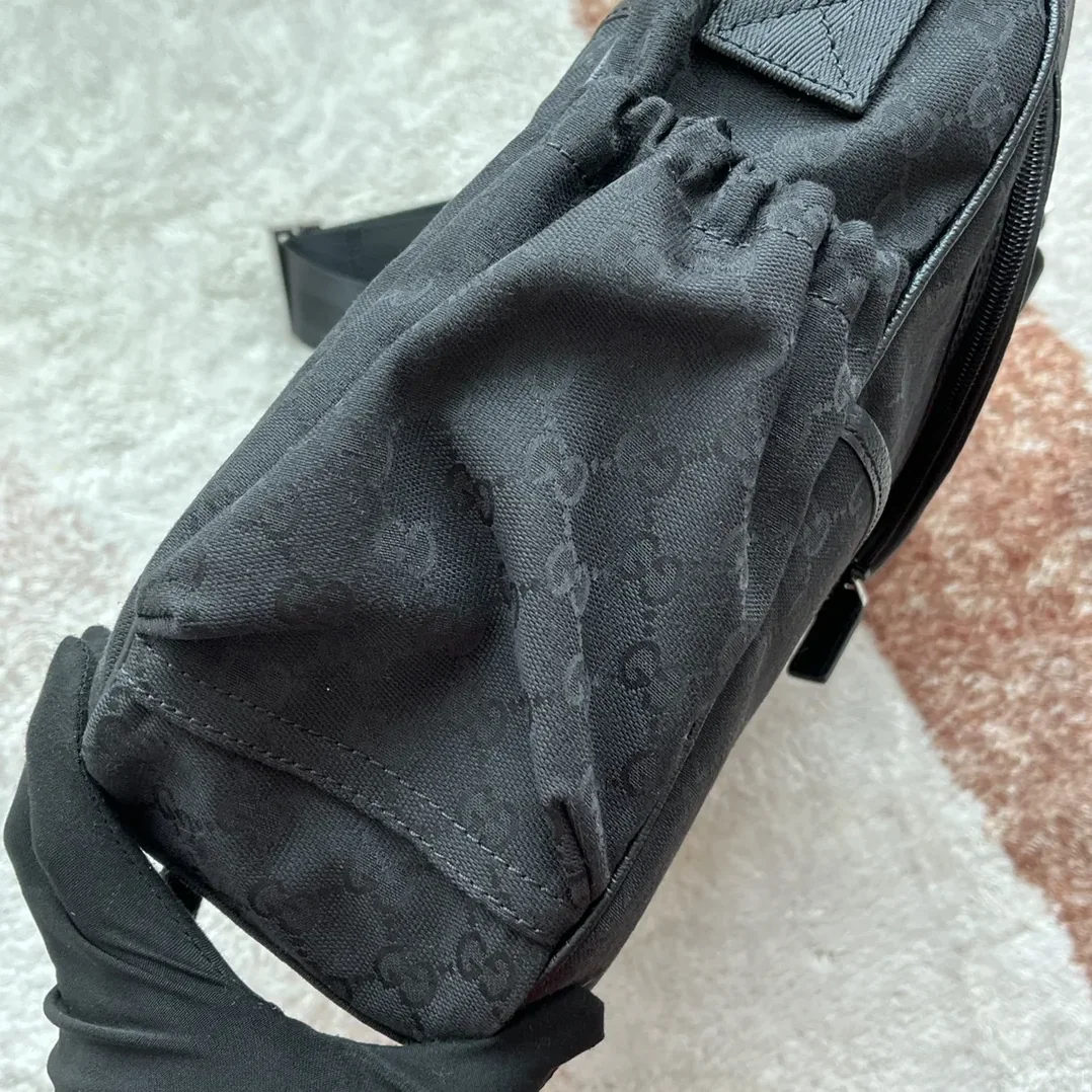 Gucci Original GG Baby Changing Bag Black