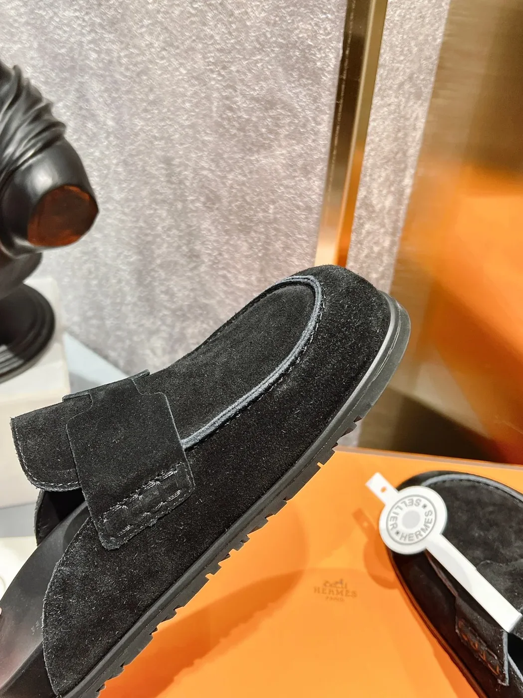 Hermes Go Mule Black Hermes Go Mule Black