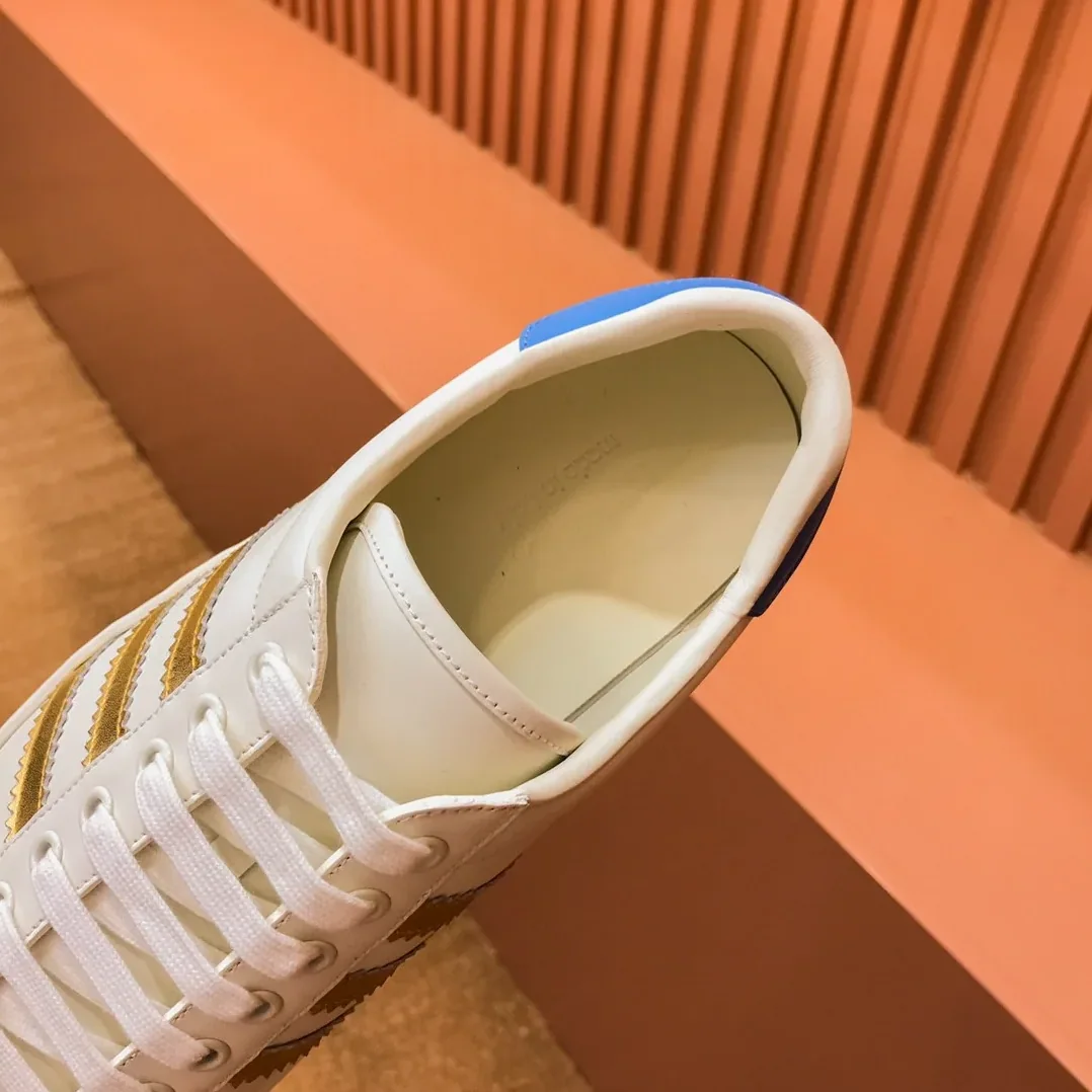 Gucci x Adidas Sneaker White Blue for Men Gucci x Adidas Sneaker White Blue for Men
