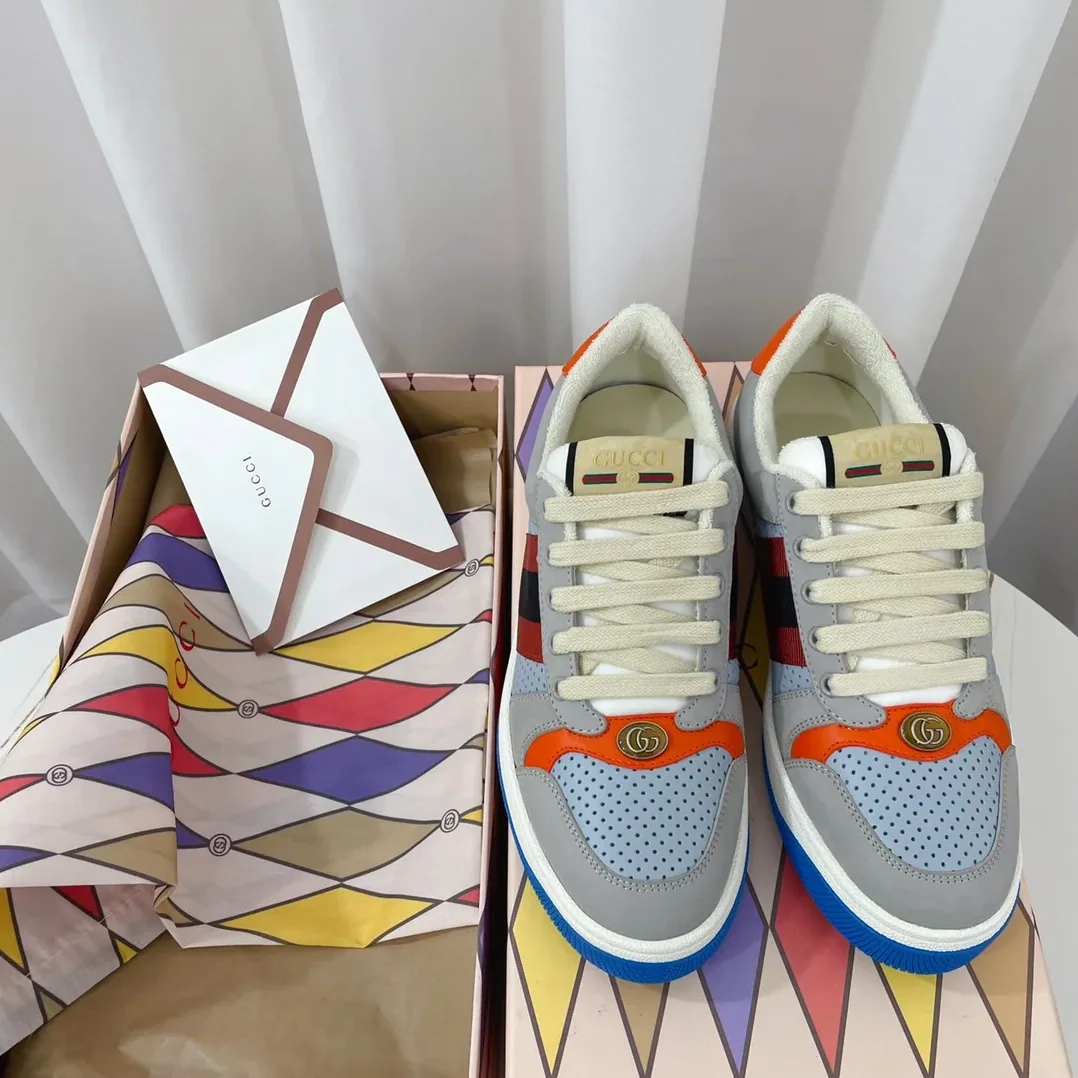 Gucci Screener Sneaker Grey for Women
