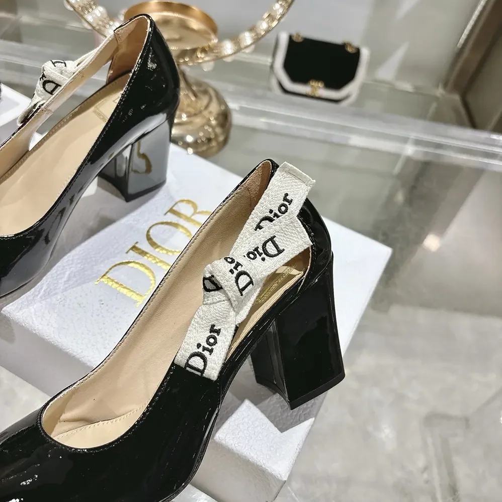 Dior J'Adior Pump Black Patent Calfskin for Women