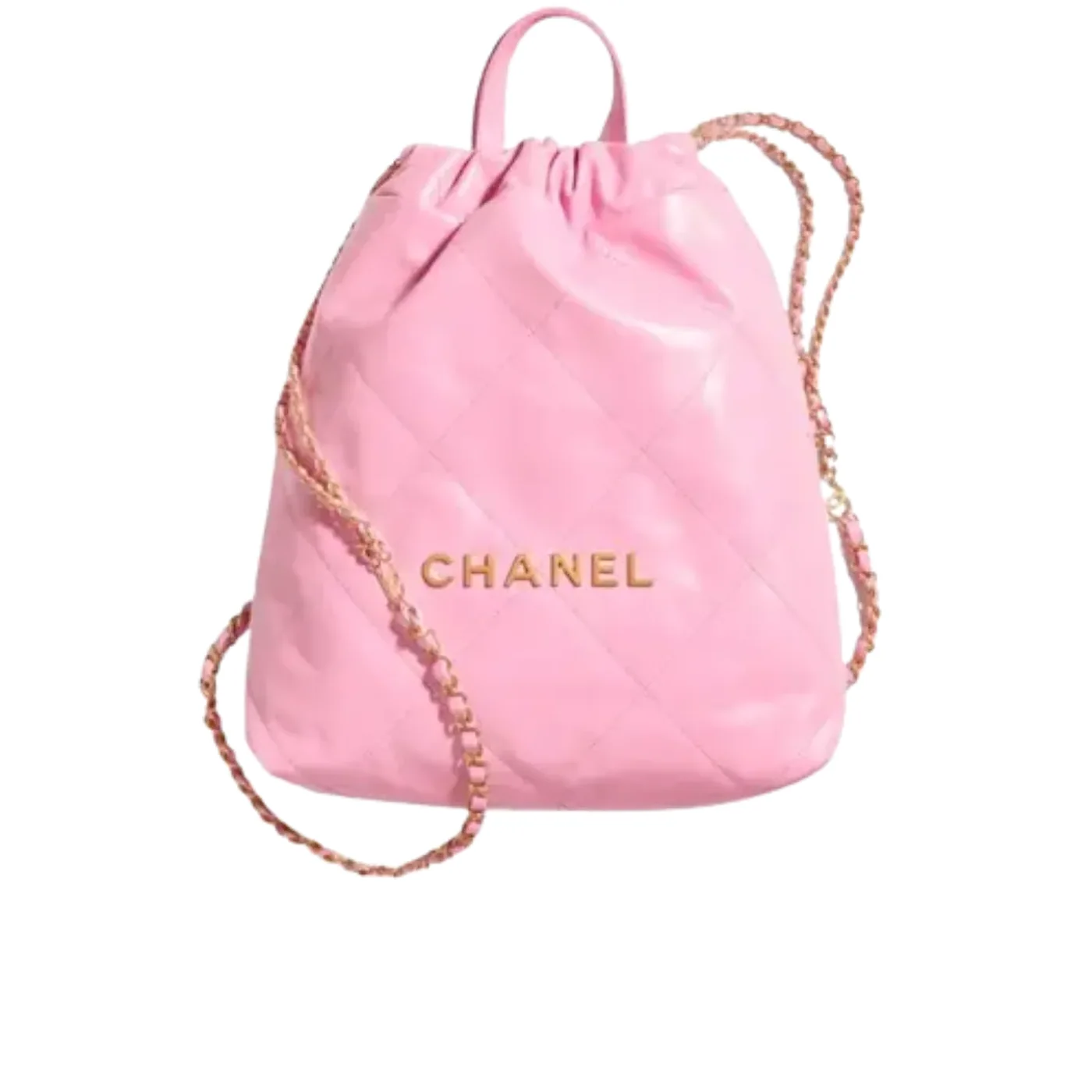 Chanel Large Backpack in Light Pink Gold Hardware Chanel Large Backpack in Light Pink Gold Hardware