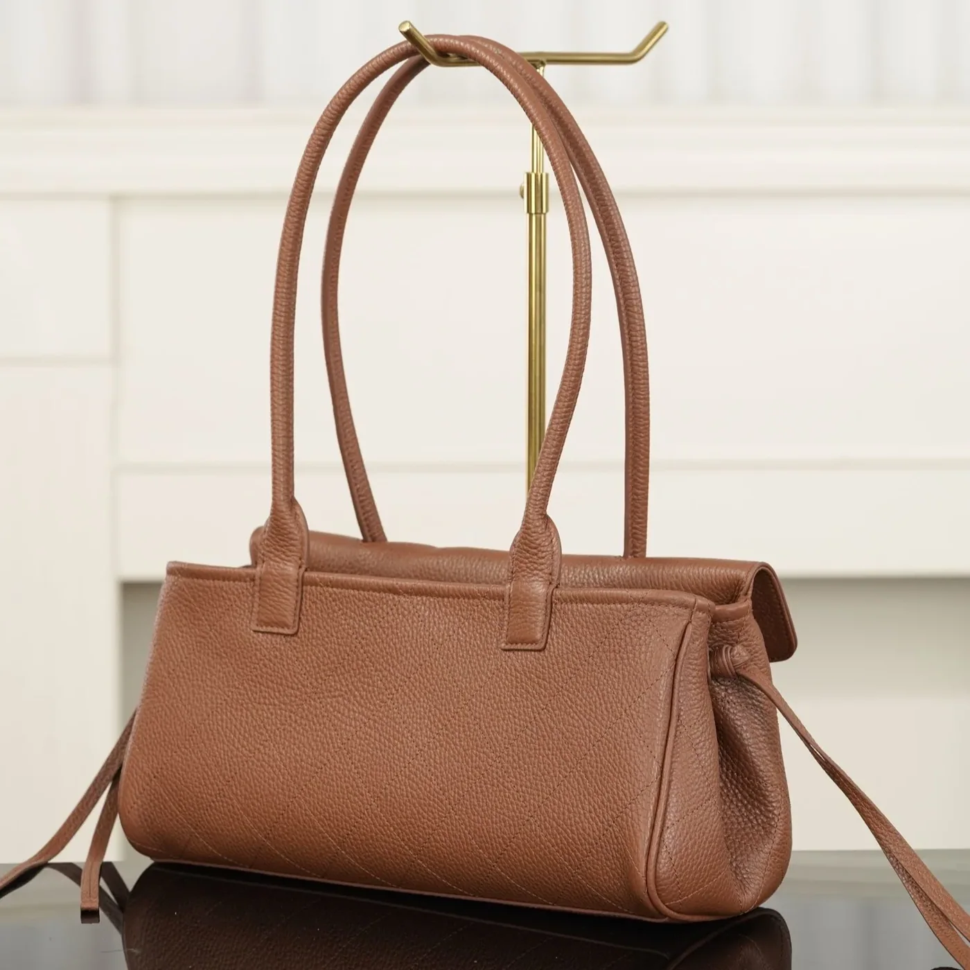 Chanel Small Shopping Shoulder Bag in Camel Gold Hardware Chanel Small Shopping Shoulder Bag in Camel Gold Hardware