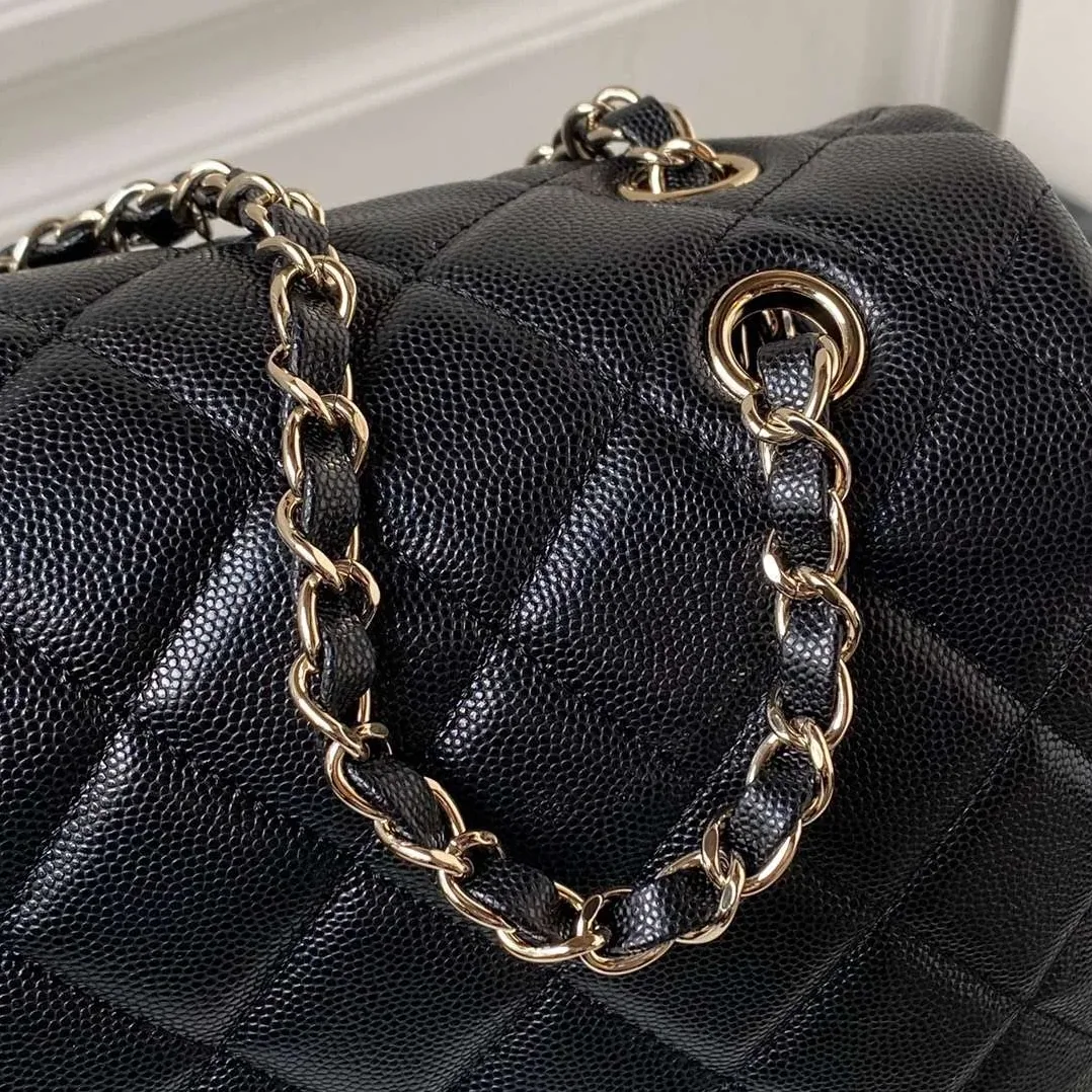 Chanel Airport Crossbody Bag in Black Gold Hardware Chanel Airport Crossbody Bag in Black Gold Hardware