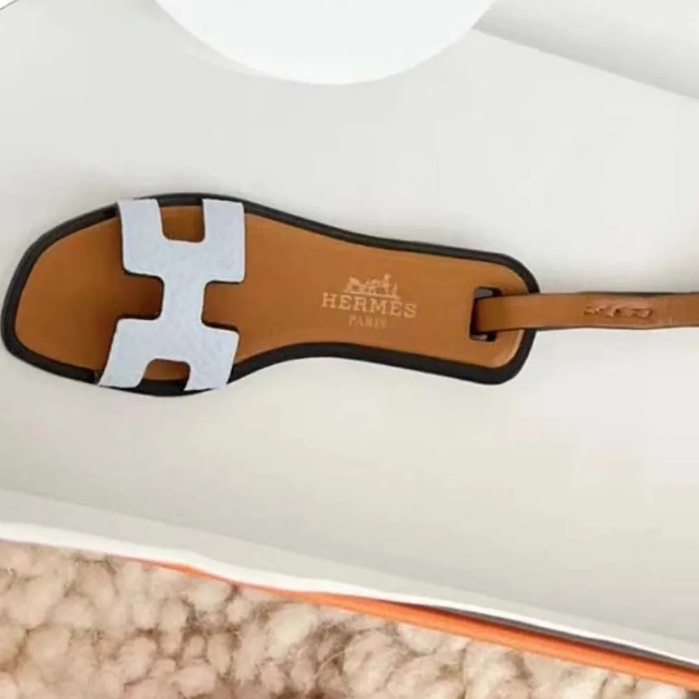 Hermes Oran Nano Charm in White Hermes Oran Nano Charm in White