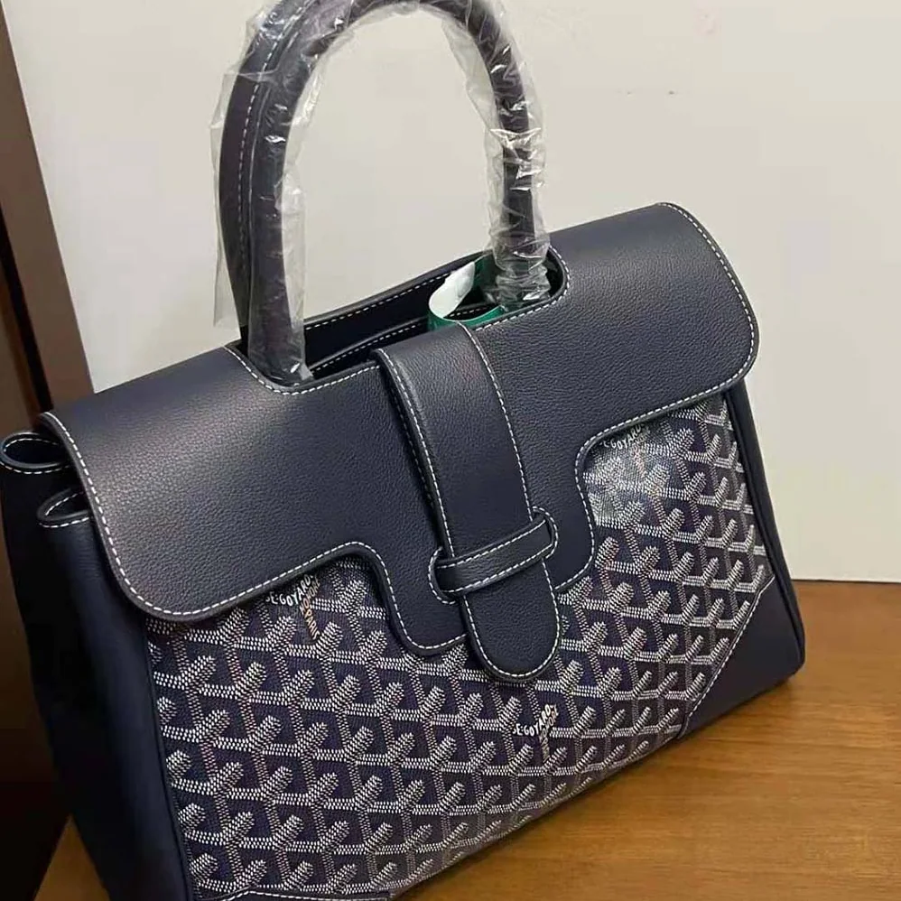 Goyard Saïgon Tote Bag for Women in Navy
