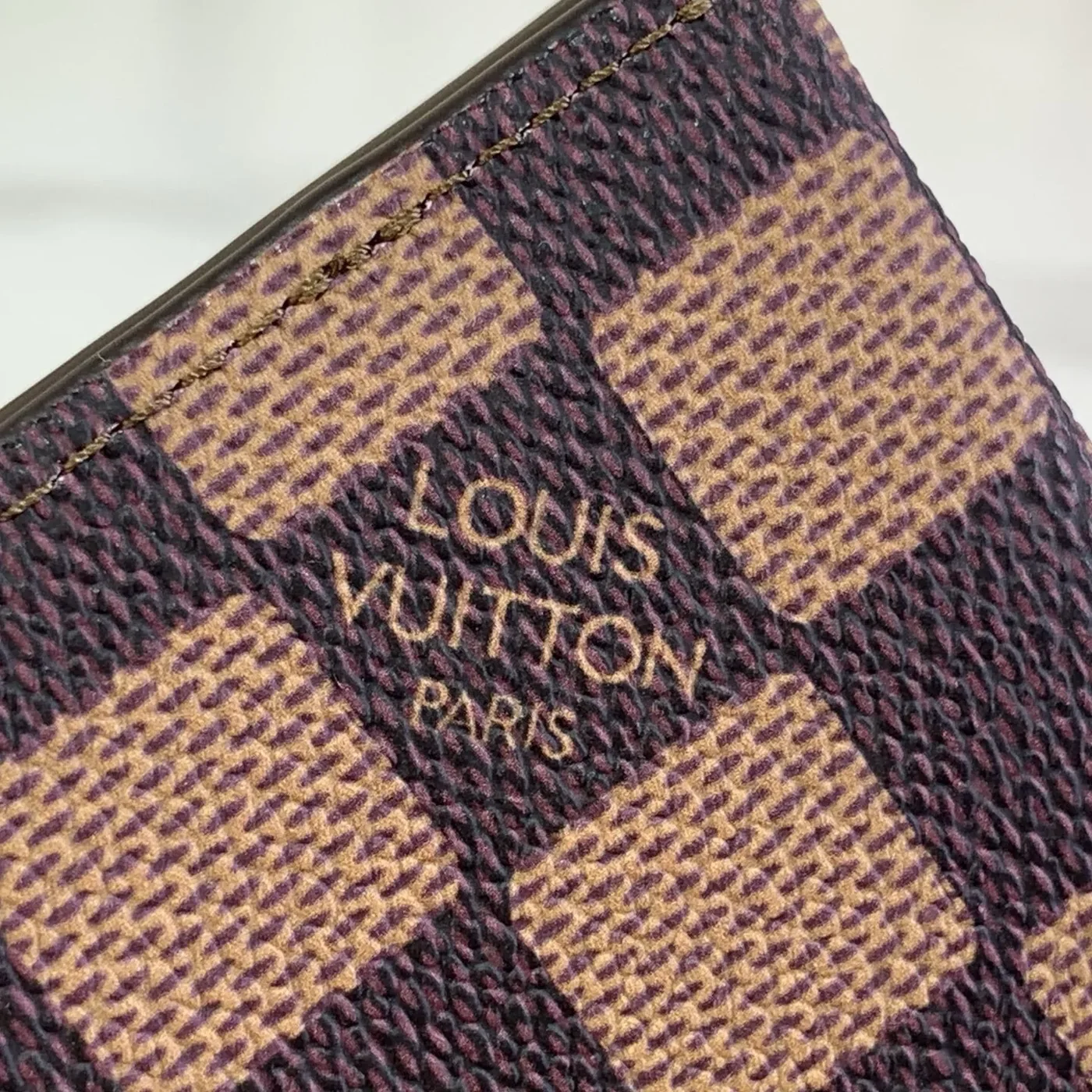 Louis Vuitton Slim Card Holder Wallet Brown / Louis Vuitton Slim Card Holder Wallet Brown /