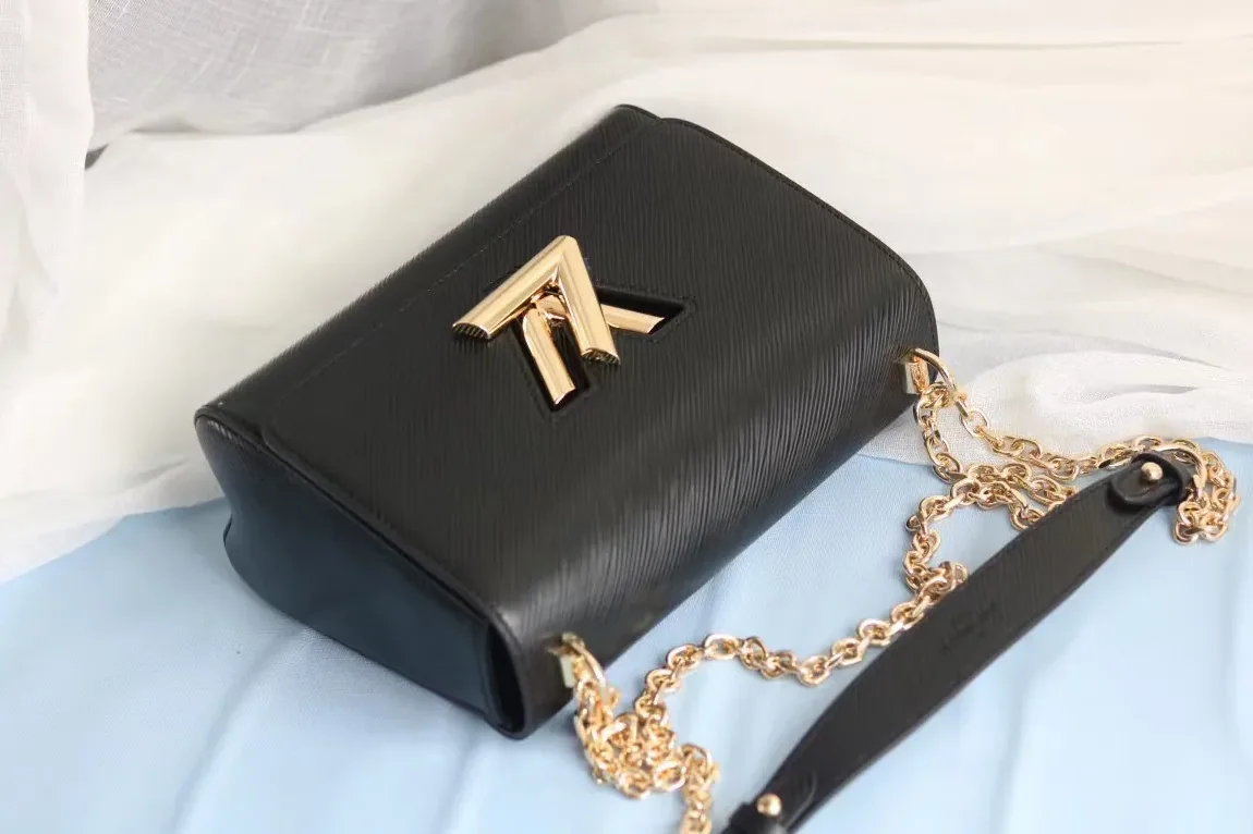 Louis Vuitton Twist MM Epi Black