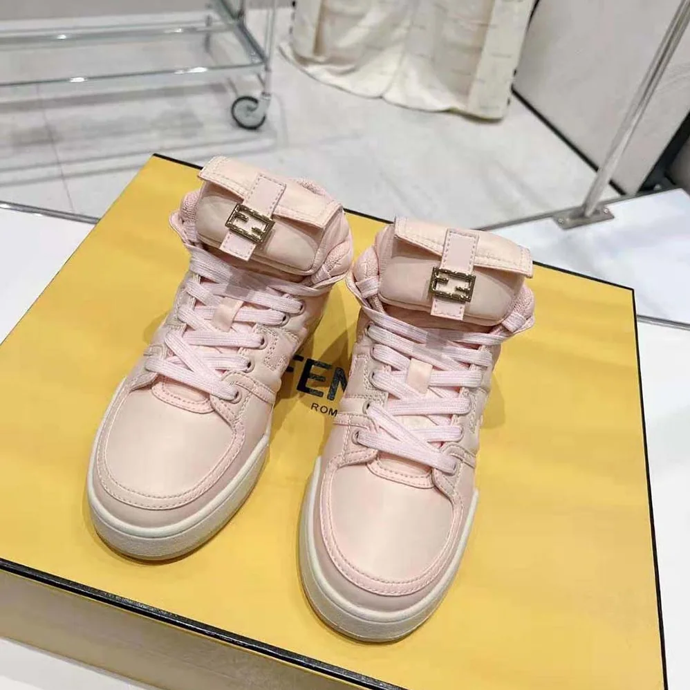 Fendi Match Pink Nylon High for Unisex in Tops Fendi Match Pink Nylon High for Unisex in Tops