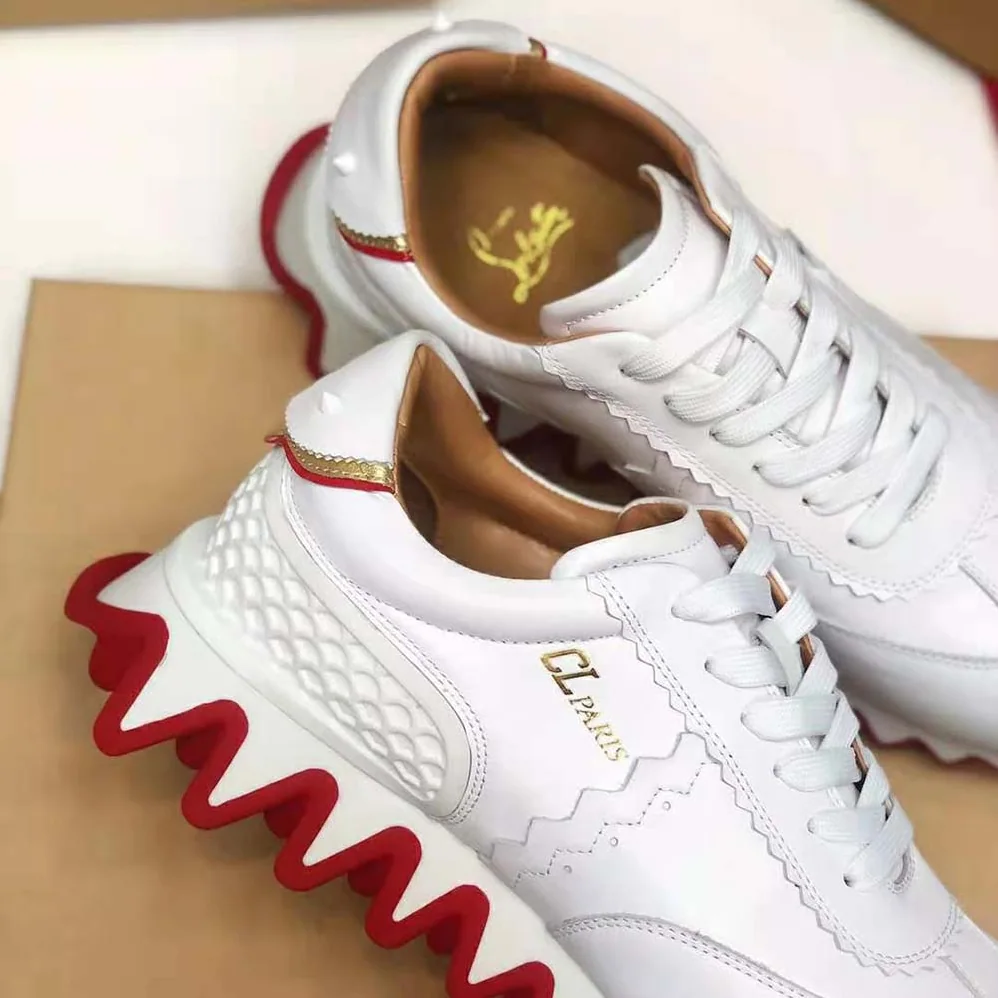 Christian Louboutin Loubishark Woman Flat for Women in White