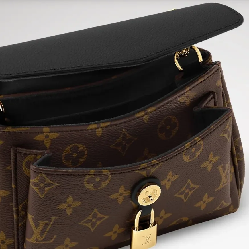 Louis Vuitton Saint Germain BB Monogram in Black /