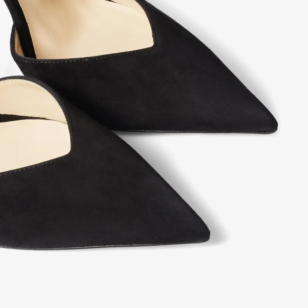 Jimmy Choo Saeda 100 Pumps Black SAEDA100EWA