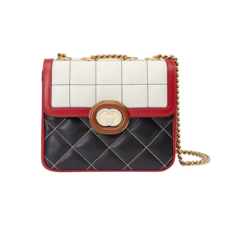 Deco Mini Shoulder Bag Black and white AAB1V 1265 / Deco Mini Shoulder Bag Black and white AAB1V 1265 /