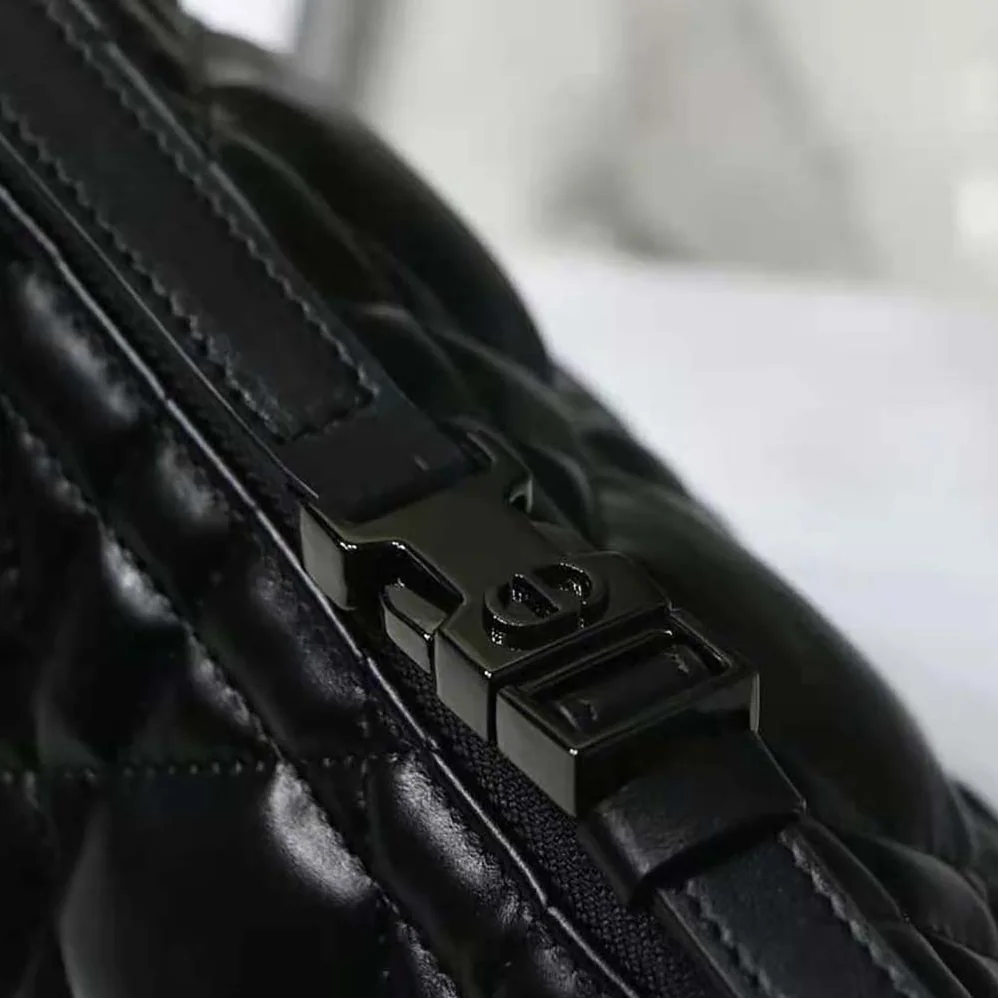 Dior Medium Diortravel Nomad Pouch Black Macrocannage Calfskin for Women Dior Medium Diortravel Nomad Pouch Black Macrocannage Calfskin for Women