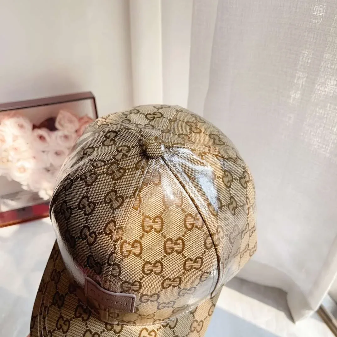 Gucci GG Canvas Baseball Hat Brown Gucci GG Canvas Baseball Hat Brown