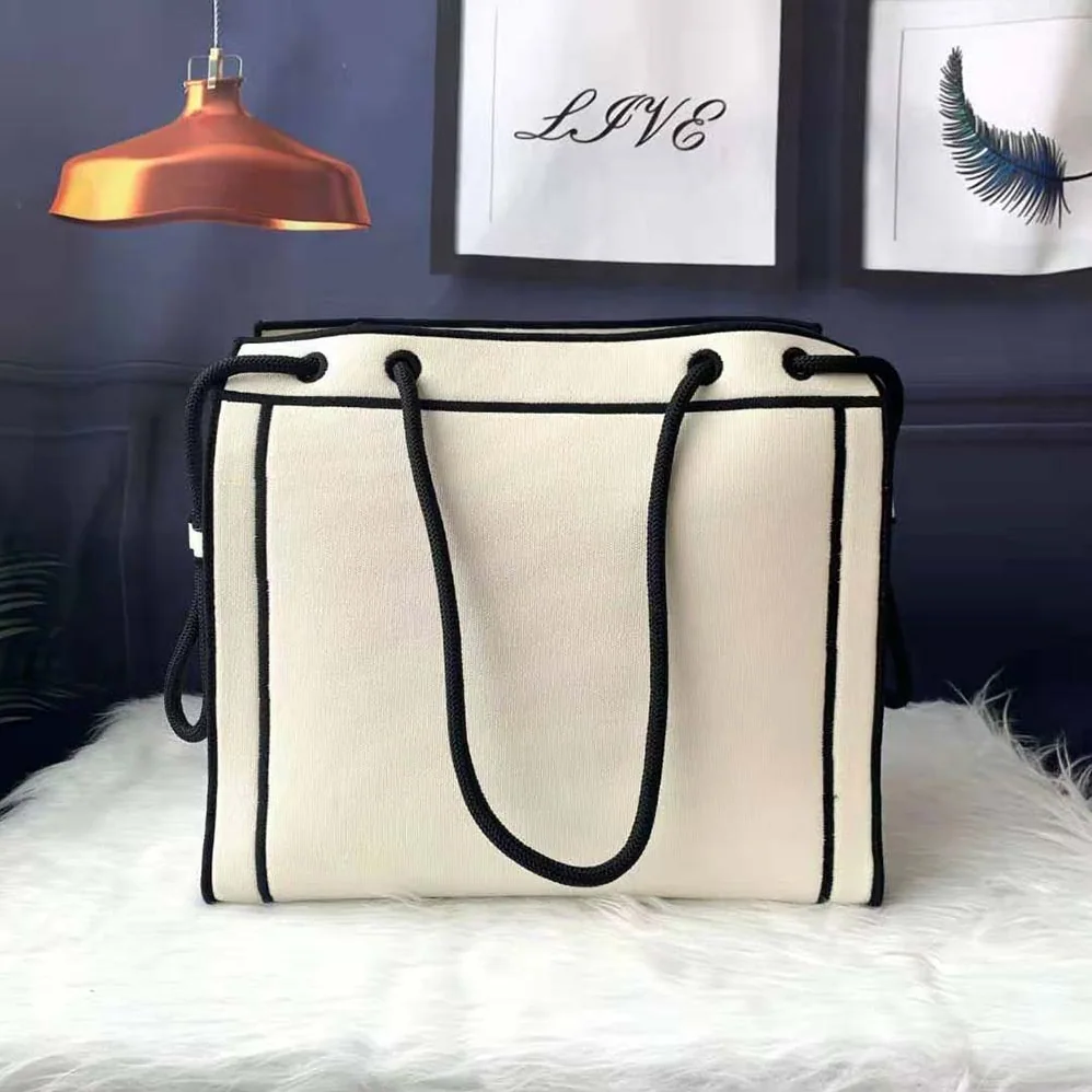 Fendi Medium Fendi Roma Shopper Undyed Canvas Shopper Bag for Women