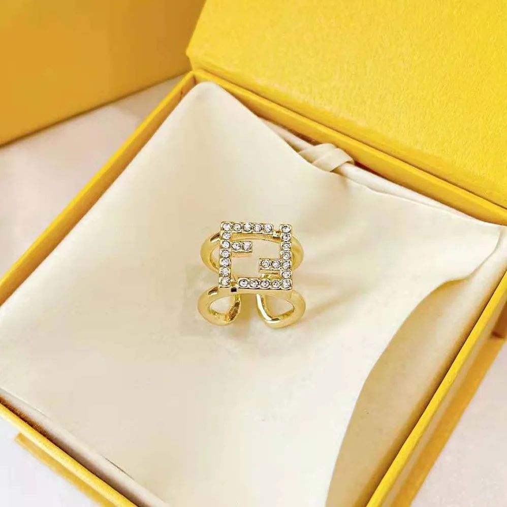 Fendi FF Gold for Women in Colored Ring Fendi FF Gold for Women in Colored Ring