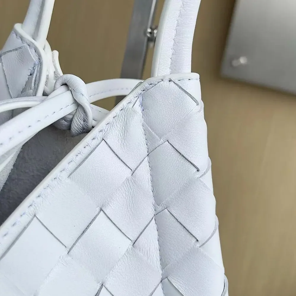 Bottega Veneta Small Solstice Shoulder Bag for Women in White