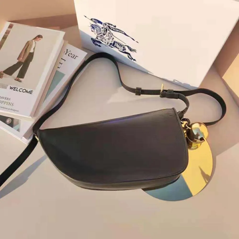 Burberry Micro Shield Sling Bag for Women in Black Burberry Micro Shield Sling Bag for Women in Black