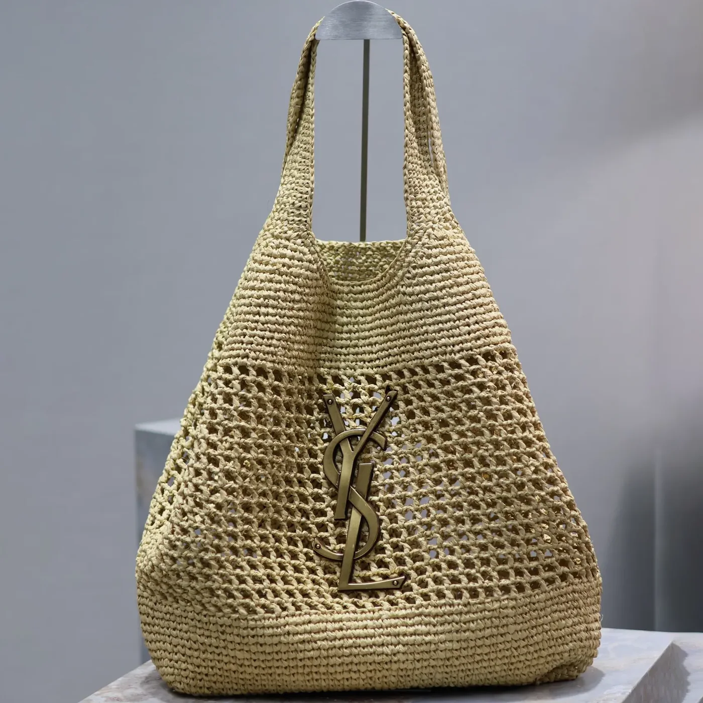 Saint Laurent YSL Icare in Raffia for Women Saint Laurent YSL Icare in Raffia for Women