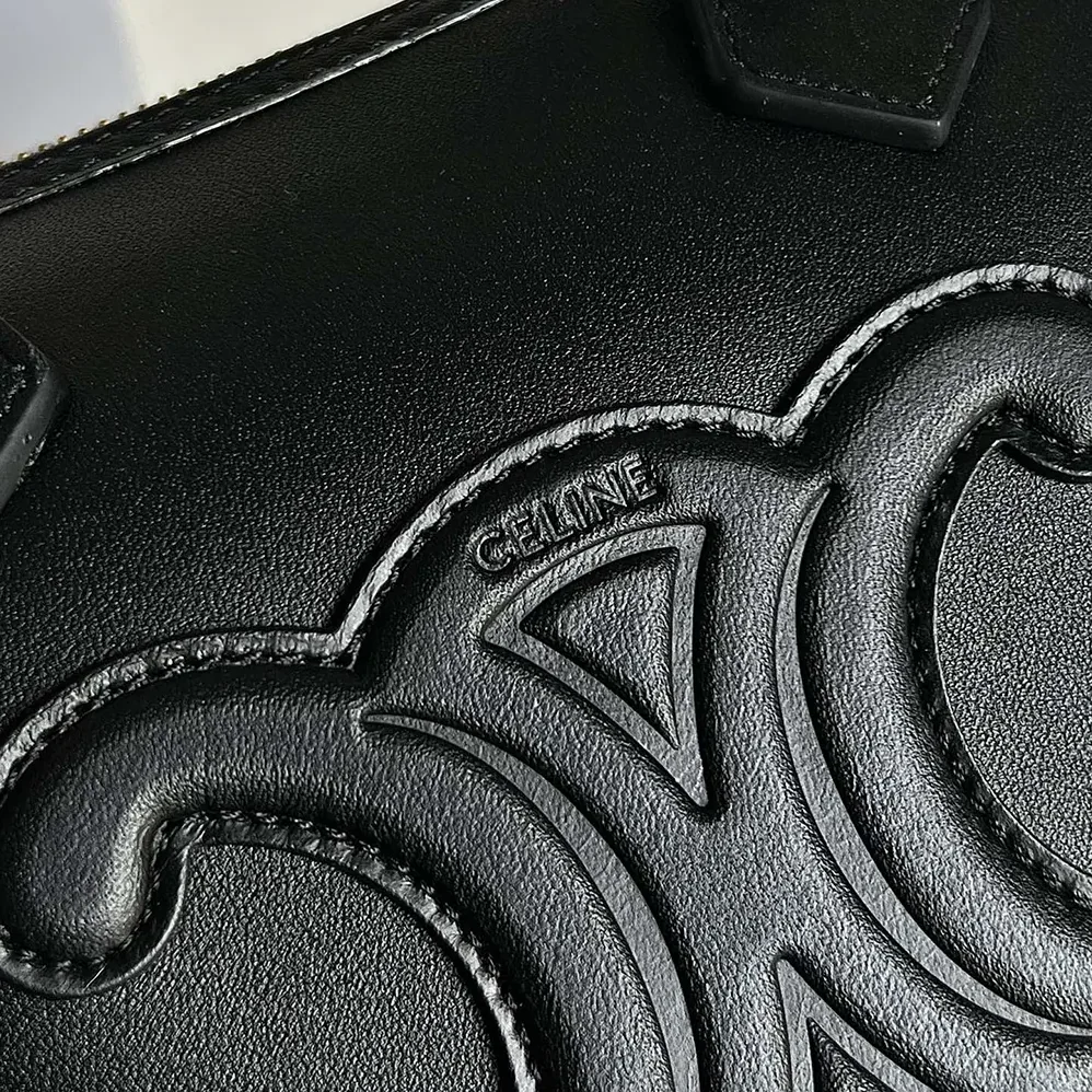Celine Small Boston in Smooth Calfskin for Women in Black Celine Small Boston in Smooth Calfskin for Women in Black