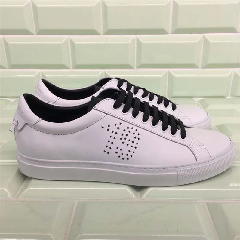 Givenchy 1952 Perforated Sneakers Shoes White for Men