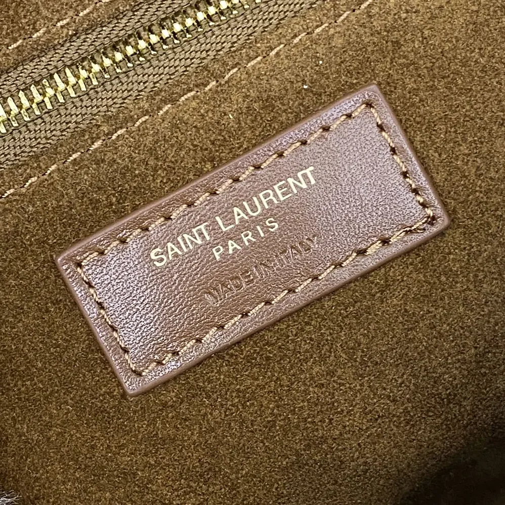 Saint Laurent YSL Icare In Shearling for Women in White