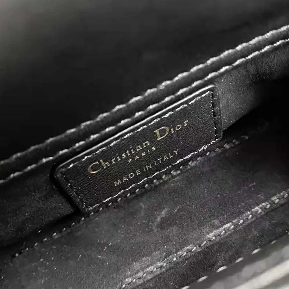 Dior Micro Lady Dior Bag Black Cannage Lambskin for Women Dior Micro Lady Dior Bag Black Cannage Lambskin for Women