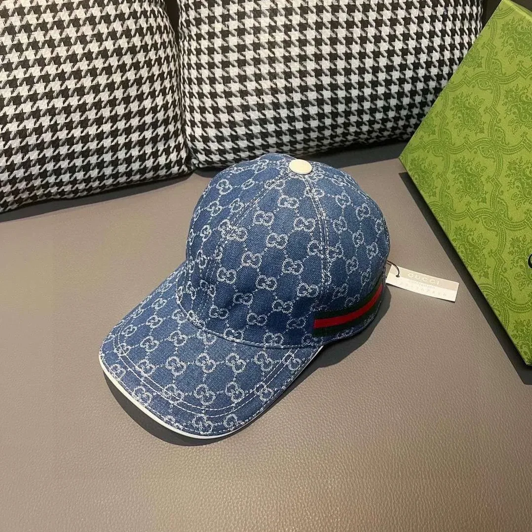 Gucci Baseball Hat Blue Gucci Baseball Hat Blue
