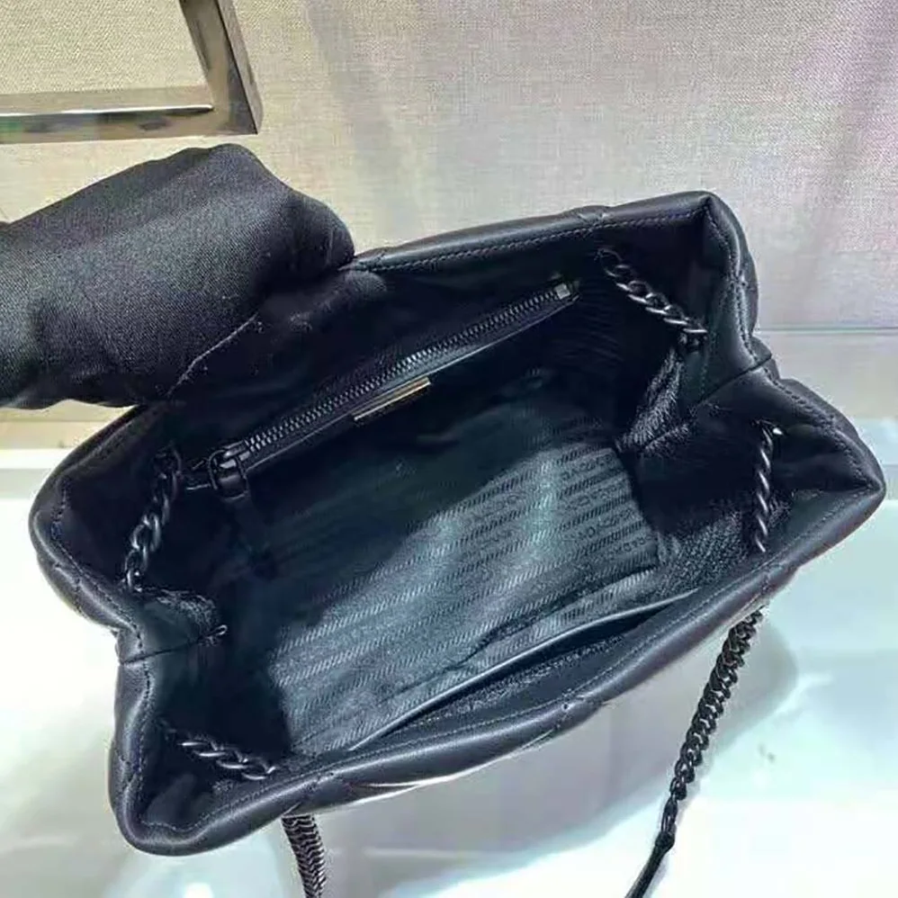 Prada Nappa Leather Prada Spectrum Tote for Women in Black