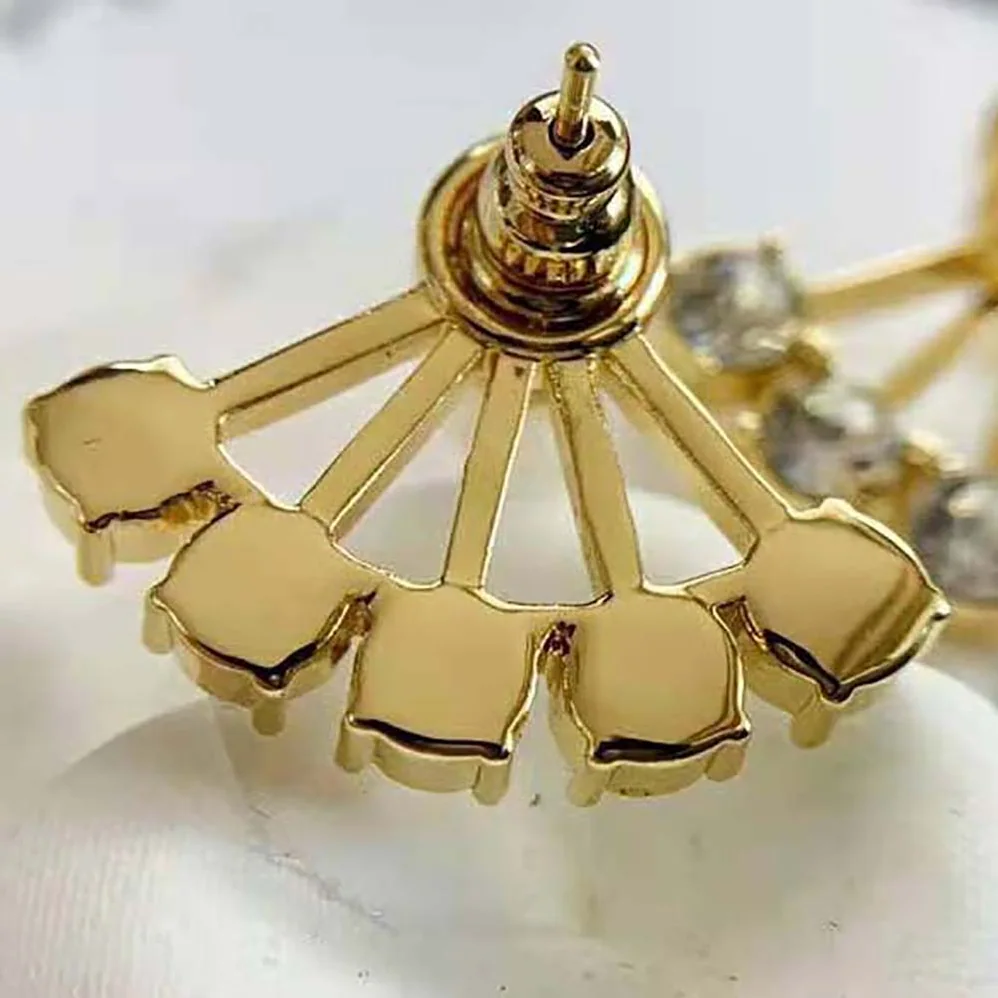 Dior Petit CD Earrings Gold for Women in Finish Metal Dior Petit CD Earrings Gold for Women in Finish Metal