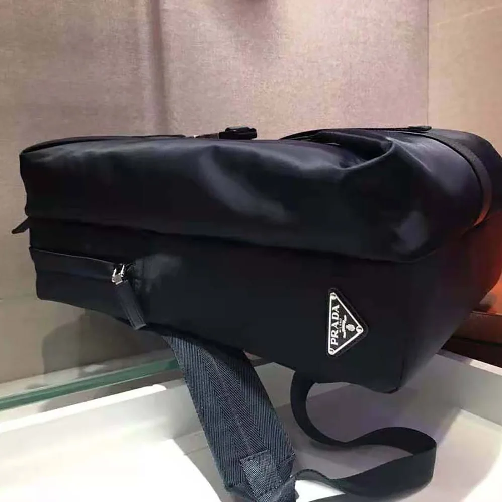 Prada Nylon and Saffiano Leather Backpack for Men Prada Nylon and Saffiano Leather Backpack for Men