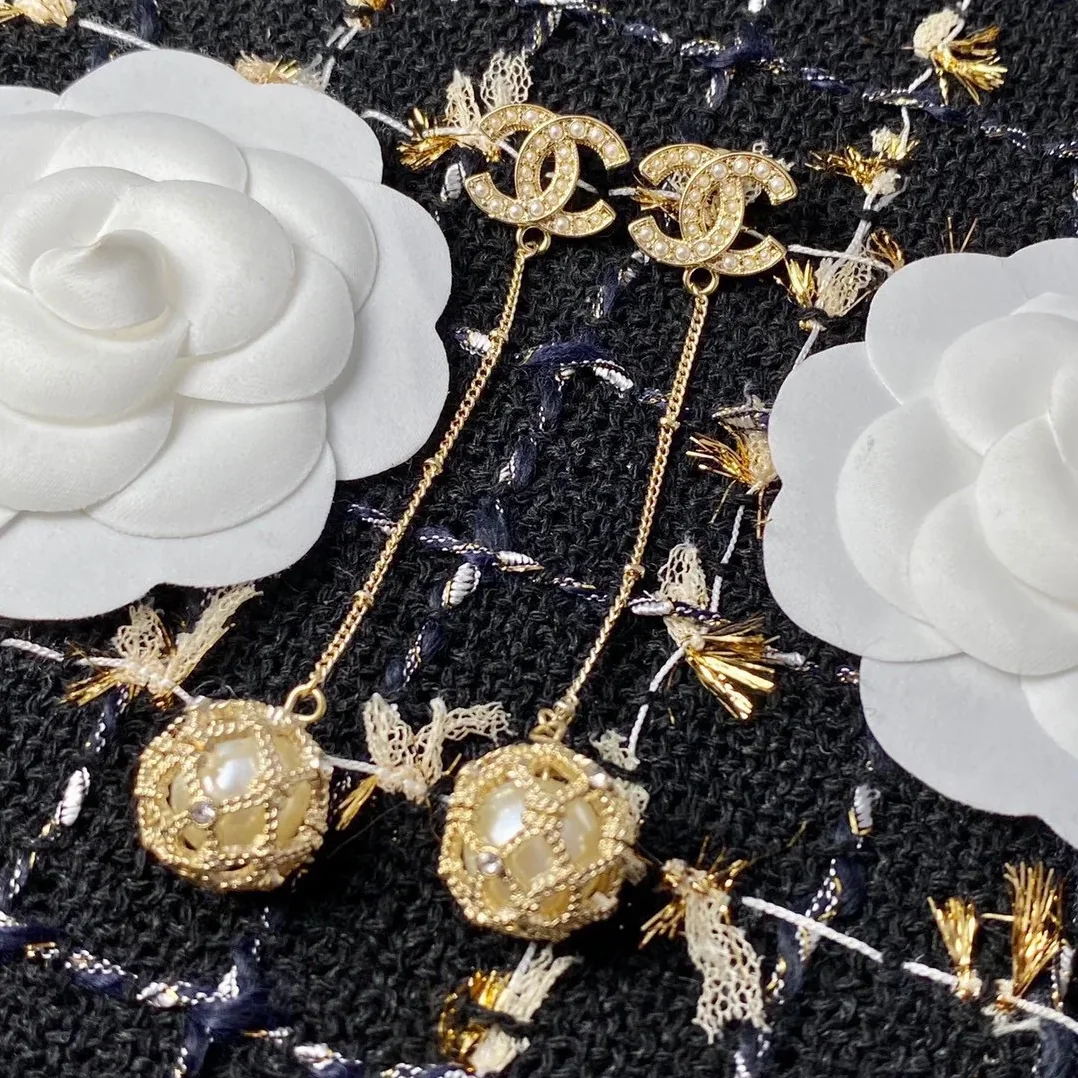 Long Earrings Gold Long Earrings Gold