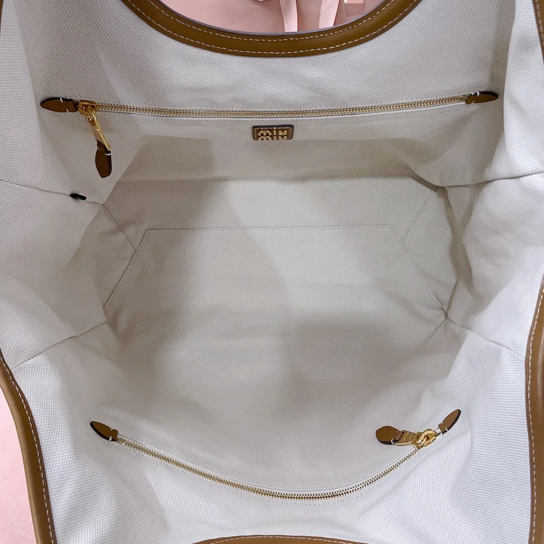 Miu Miu IVY Corduroy Shopping Bag for Women Miu Miu IVY Corduroy Shopping Bag for Women