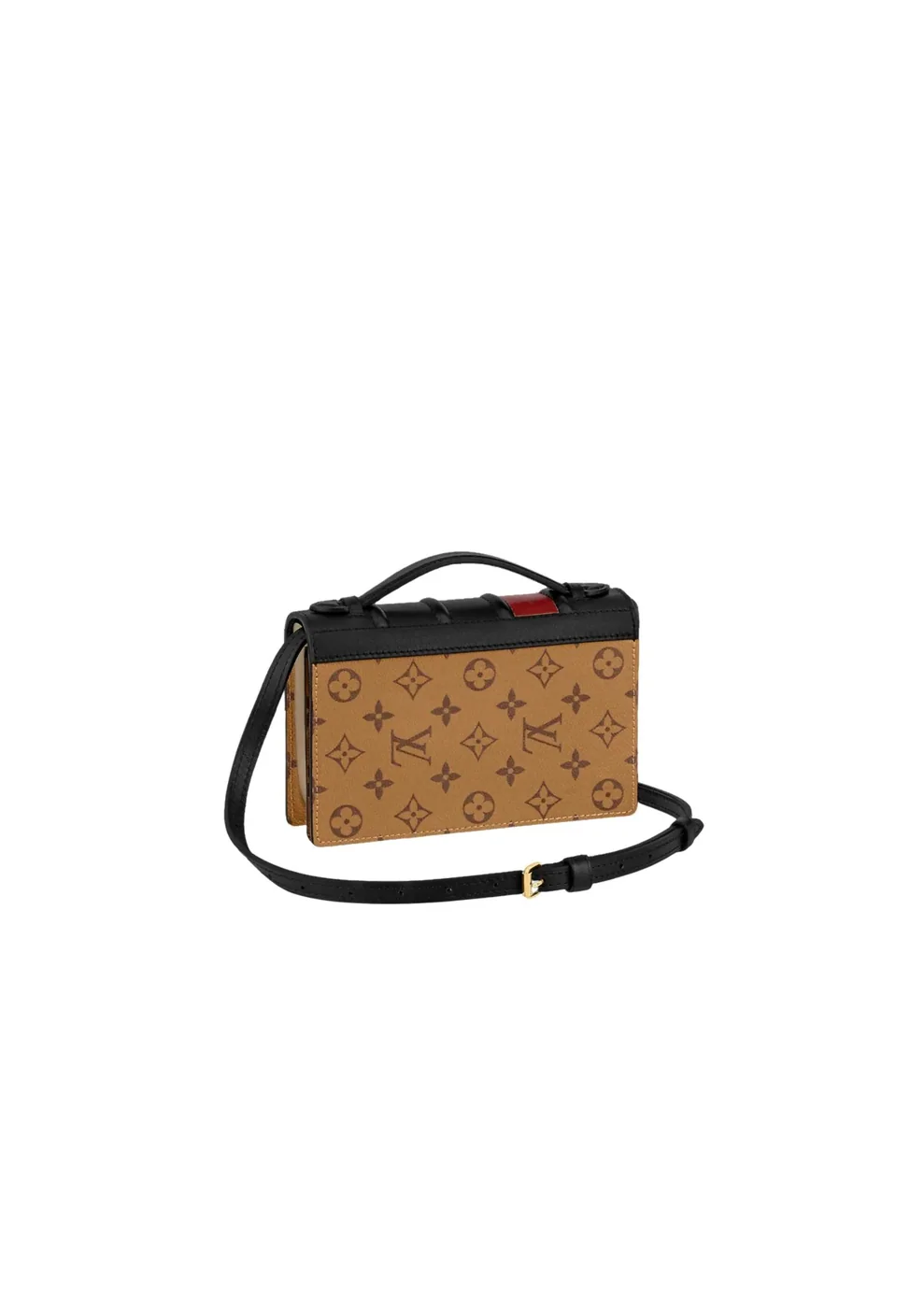 Louis Vuitton LV Book Chain Wallet Brown / Louis Vuitton LV Book Chain Wallet Brown /