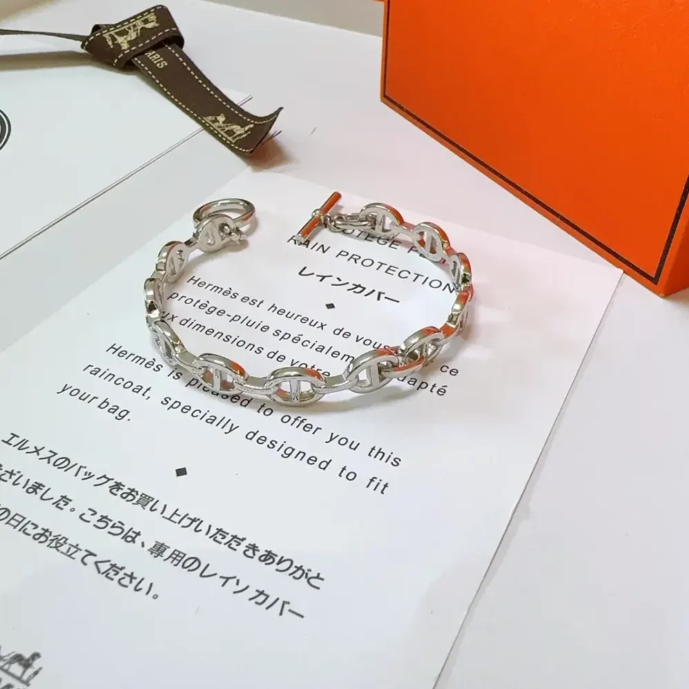 Hermes Chaine D Ancre Enchainee Bracelet Small Model for Unisex