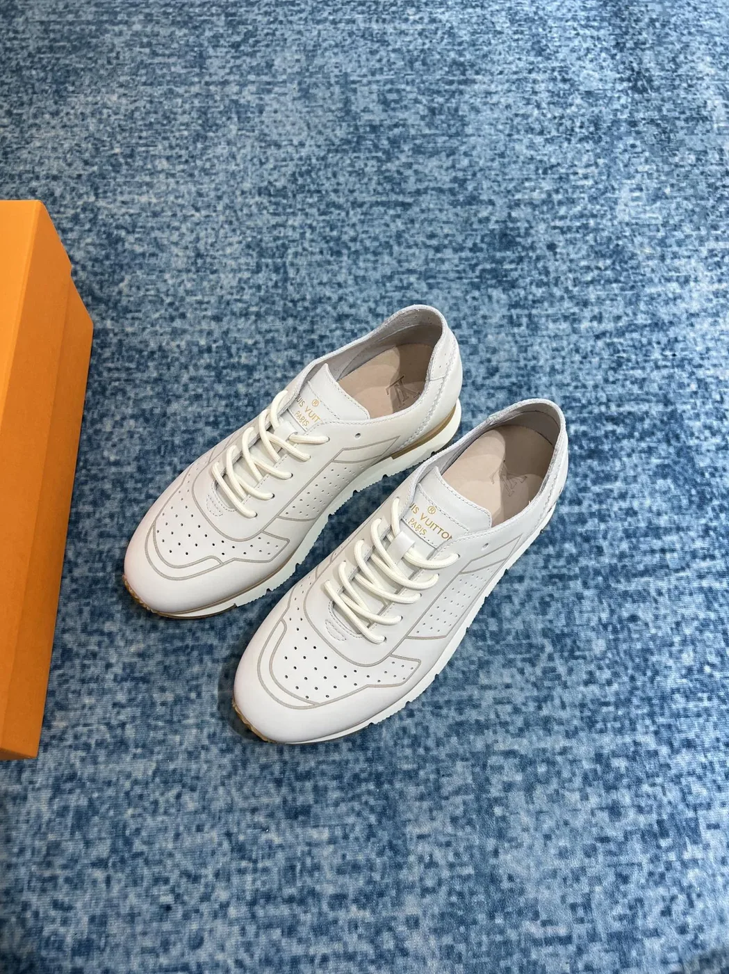 Louis Vuitton Formal Dimension High Derby Rubber White